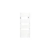 Atlantic Sèche-serviette électrique - Adélis - - 750 W - H. 1402 mm - Blanc brillant - Connecté