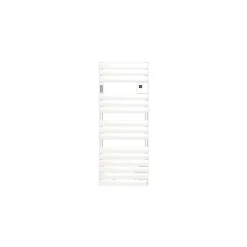 Atlantic Sèche-serviette électrique - Adélis - - 750 W - H. 1402 mm - Blanc brillant - Connecté