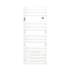 Atlantic Sèche-serviette électrique - Adélis - - 1000 W - Avec soufflerie 1000 W - H. 1777 mm - Blanc brillant - Connecté