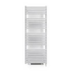 Sèche-Serviettes Soufflant|Matisere Sèche-serviette électrique blanc de 820mm de haut et 640mm de large - 800 Watt - TYT820/640E8BBLO
