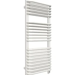 Sèche-Serviettes Électrique|Matisere Sèche-serviette électrique blanc de 1420mm de haut et 440mm de large - 1000 Watt - TYT1420/440SOAE8B