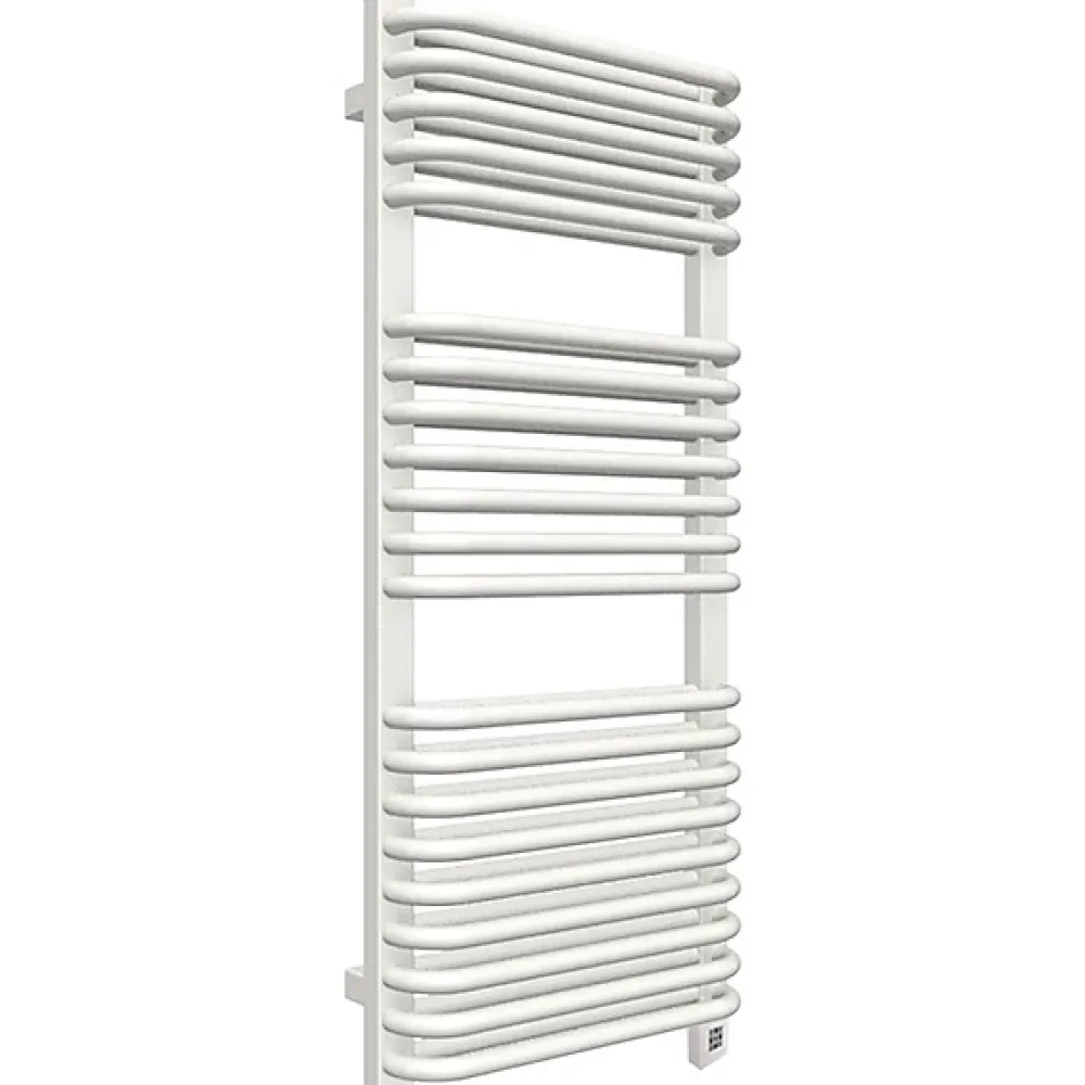 Sèche-Serviettes Électrique|Matisere Sèche-serviette électrique blanc de 1420mm de haut et 440mm de large - 1000 Watt - TYT1420/440SOAE8B