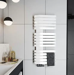 Sèche-Serviettes Électrique|Matisere Sèche-serviette électrique blanc - (HxL) 925x500 mm - 800 (Watts) - 800 Watt - IRO925-500SE8BB