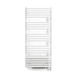 Sèche-Serviettes Soufflant|Matisere Sèche-serviette électrique blanc de 1140mm de haut et 600mm de large - 800 Watt - ALE1140/600E8BBLO