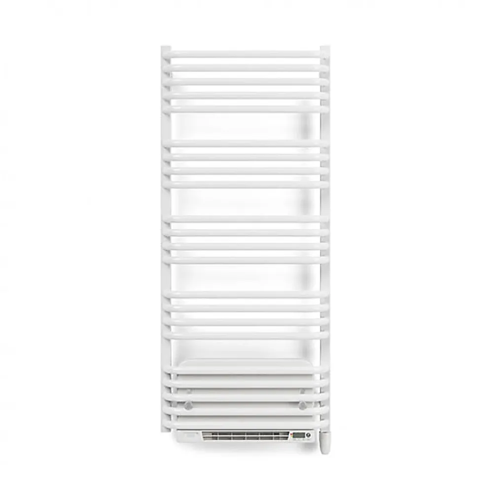 Sèche-Serviettes Soufflant|Matisere Sèche-serviette électrique blanc de 1580mm de haut et 500mm de large - 800 Watt - ALE1580/500E8BBLO