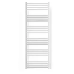 Sèche-Serviettes Électrique|Matisere Sèche-serviette électrique blanc - (HxL) 1380x600mm - 800 Watt - 800 Watt - FIO1380-600E1B
