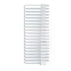 Matisere Sèche-serviette électrique blanc de 1620mm de haut et 400mm de large - 800 Watt - MIC1620/400E8SOABB