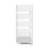 Matisere Sèche-serviette électrique blanc de 760mm de haut et 500mm de large - 400 Watt - ALE760/500E8BBLO