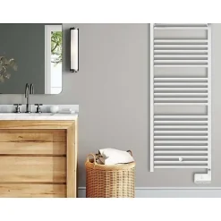 Sèche-Serviettes Mixte|Thermor Sèche-serviette électrique CORSAIRE 2 blanc digital 1000W - - 472320
