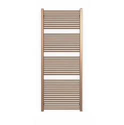 Matisere Sèche-serviette électrique cuivré - (HxL) 710x230 mm - 200 (Watts) - 200 Watt - MIK710-230E8BCO
