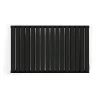 Sèche-Serviettes Électrique|Matisere Sèche-serviette électrique noir thermostat wifi - HxL 630x1825mm - 2000 Watt - WAR630/1825ROE8NW