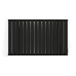 Sèche-Serviettes Électrique|Matisere Sèche-serviette électrique noir thermostat wifi - HxL 630x1565mm - 1500 Watt - WAR630/1565ROE8NW