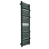 Matisere Sèche-serviette électrique noir thermostat wifi - HxL 1460x300mm - 800 Watt - LIM1460/300E8NW