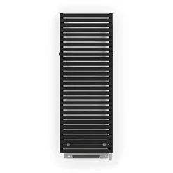 Sèche-Serviettes Soufflant|Matisere Sèche-serviette électrique noir de 1050mm de haut et 600mm de large - 800 Watt - CIT1050/600E8NBLO
