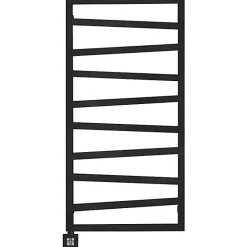 Matisere Sèche-serviette électrique noir - (HxL) 1310x500mm - 600 Watts - 600 Watt - ZIG1310-500E1N