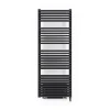 Sèche-Serviettes Soufflant|Matisere Sèche-serviette électrique noir de 1020mm de haut et 540mm de large - 800 Watt - TYT1020/540E1NBLO