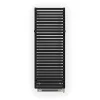 Sèche-Serviettes Soufflant|Matisere Sèche-serviette électrique noir de 780mm de haut et 500mm de large - 400 Watt - CIT780/500E8NBLO