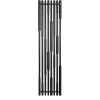 Matisere Sèche-serviette électrique programmable noir - HxL 1600x390mm - 800 Watt - CAN1600/390E8NP