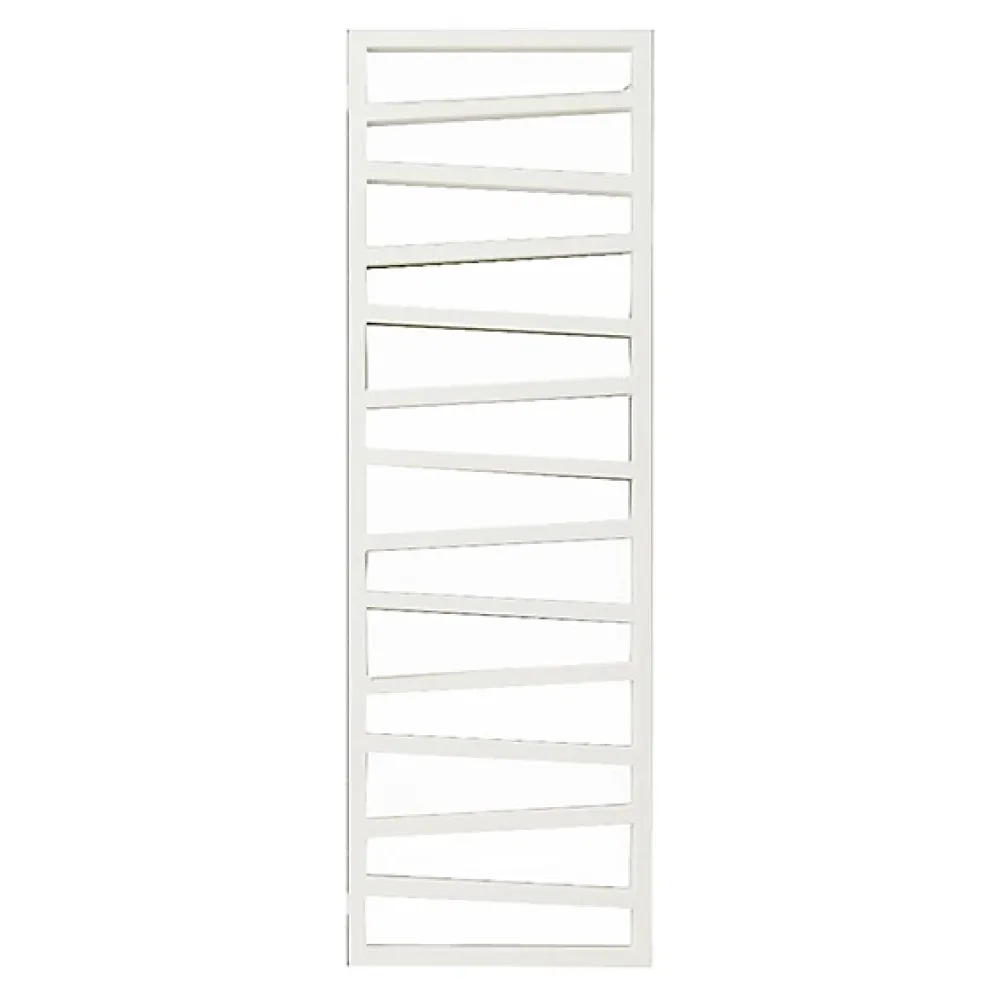 Matisere Sèche-serviette électrique programmable blanc - HxL : 1310x500 mm - 600 Watt - ZIG1310/500E8BP