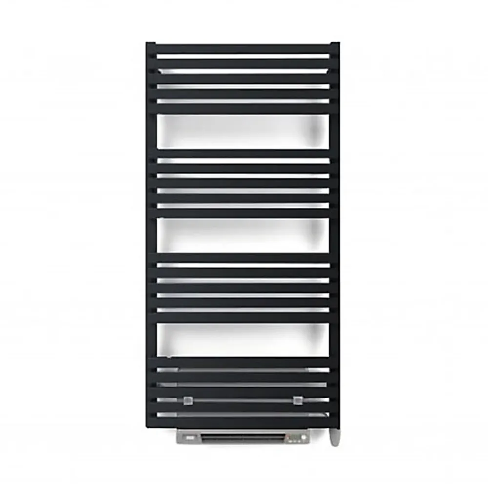 Sèche-Serviettes Soufflant|Matisere Sèche-serviette électrique soufflant noir - HxL 870x500 - 1000 Watt - QUA870/500SE8NBLO