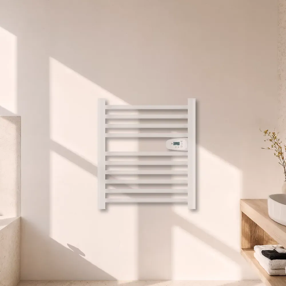 Bestherm Sèche-serviette électrique sans fluide 300W H.62xL54cm HESTIA blanc