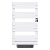 Sèche-Serviettes Soufflant|Bestherm Sèche-serviette électrique sans fluide avec soufflerie 500W+1000W H.108,4xL60cm HANAE blanc