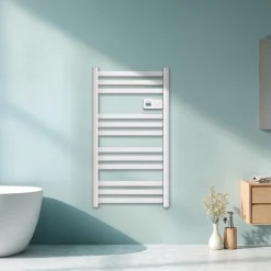 Thomson Sèche-serviette électrique sans fluide connecté WiFi 500W COSMO blanc