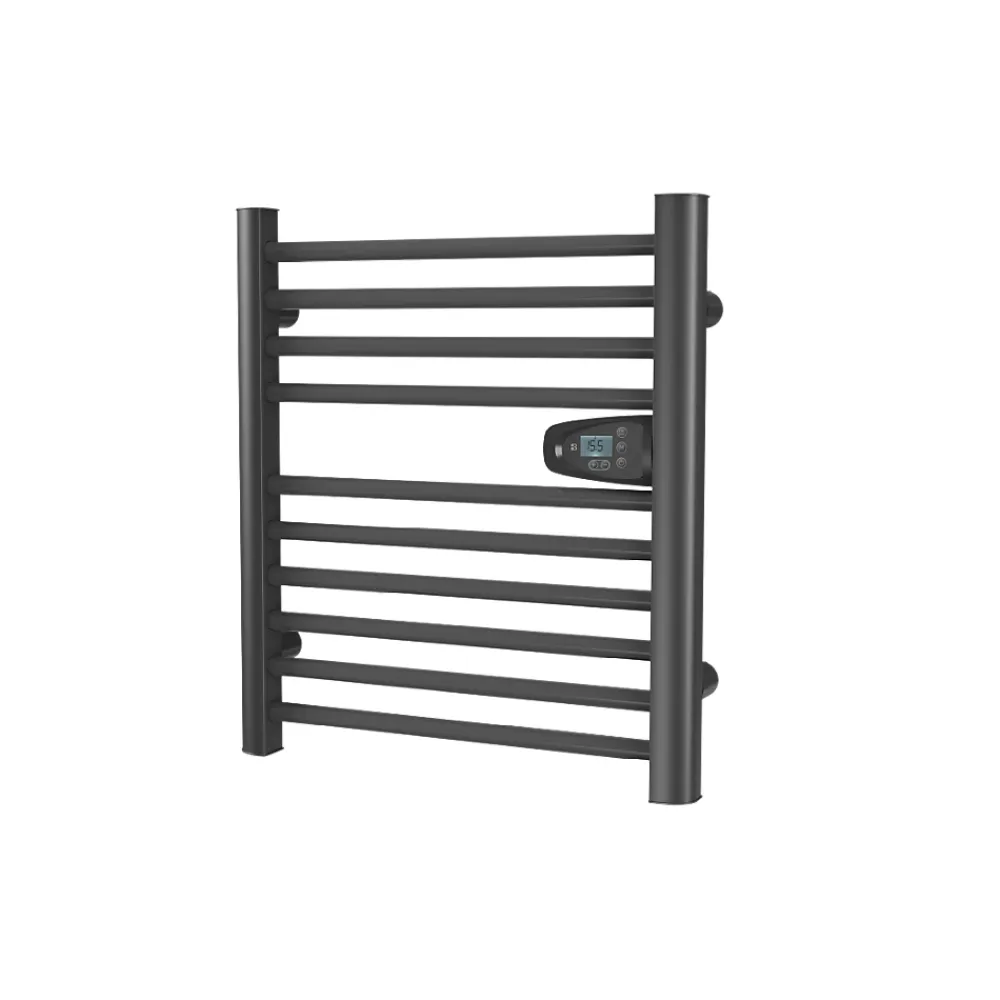 Bestherm Sèche-serviette électrique sans fluide 300W H.62xL54cm HESTIA noir