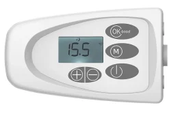 Sèche-Serviettes Mixte|Bestherm Sèche-serviette électrique sans fluide 500W H.98xL54cm HESTIA blanc