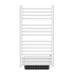 Sèche-Serviettes Soufflant|Bestherm Sèche-serviette électrique sans fluide avec soufflerie 500W+1000W H.100,5xL54cm HESTIA blanc