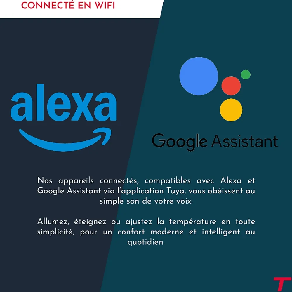 Sèche-Serviettes Mixte|Thomson Sèche-serviette électrique sans fluide connecté WiFi 500W COSMO noir