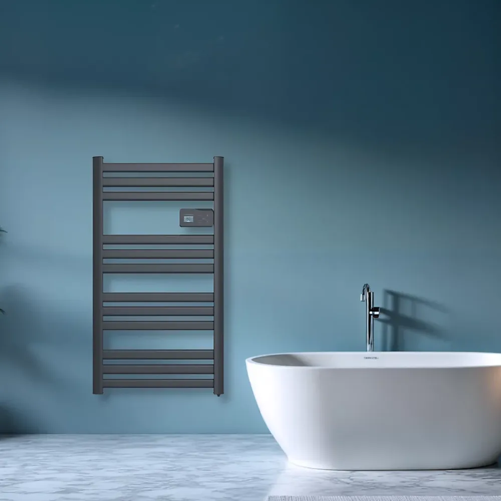 Sèche-Serviettes Mixte|Thomson Sèche-serviette électrique sans fluide connecté WiFi 500W COSMO noir