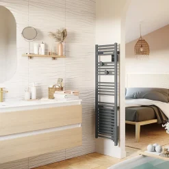 Thermor Sèche-serviette électrique 750W RIVA 5 connecté blanc - - 471266