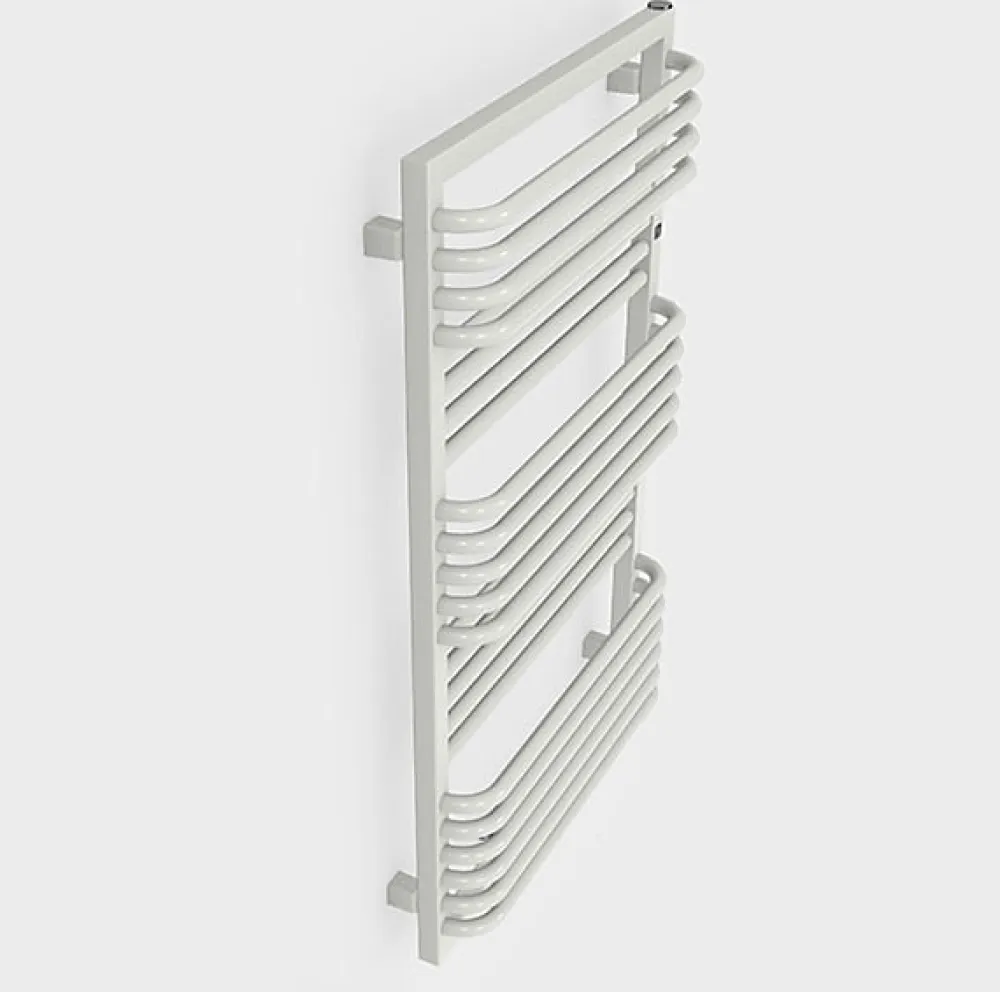 Matisere Sèche-serviette mixte blanc de 1400mm de haut et 600mm de large - 1013 Watt - POC1400/600SOAZ1B