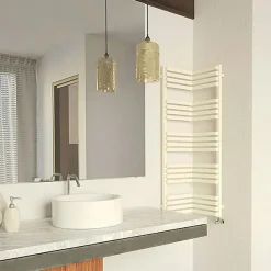 Sèche-Serviettes Mixte|Matisere Sèche-serviette mixte blanc de 465mm de haut et 350mm de large - 245 Watt - INC465/350V2B