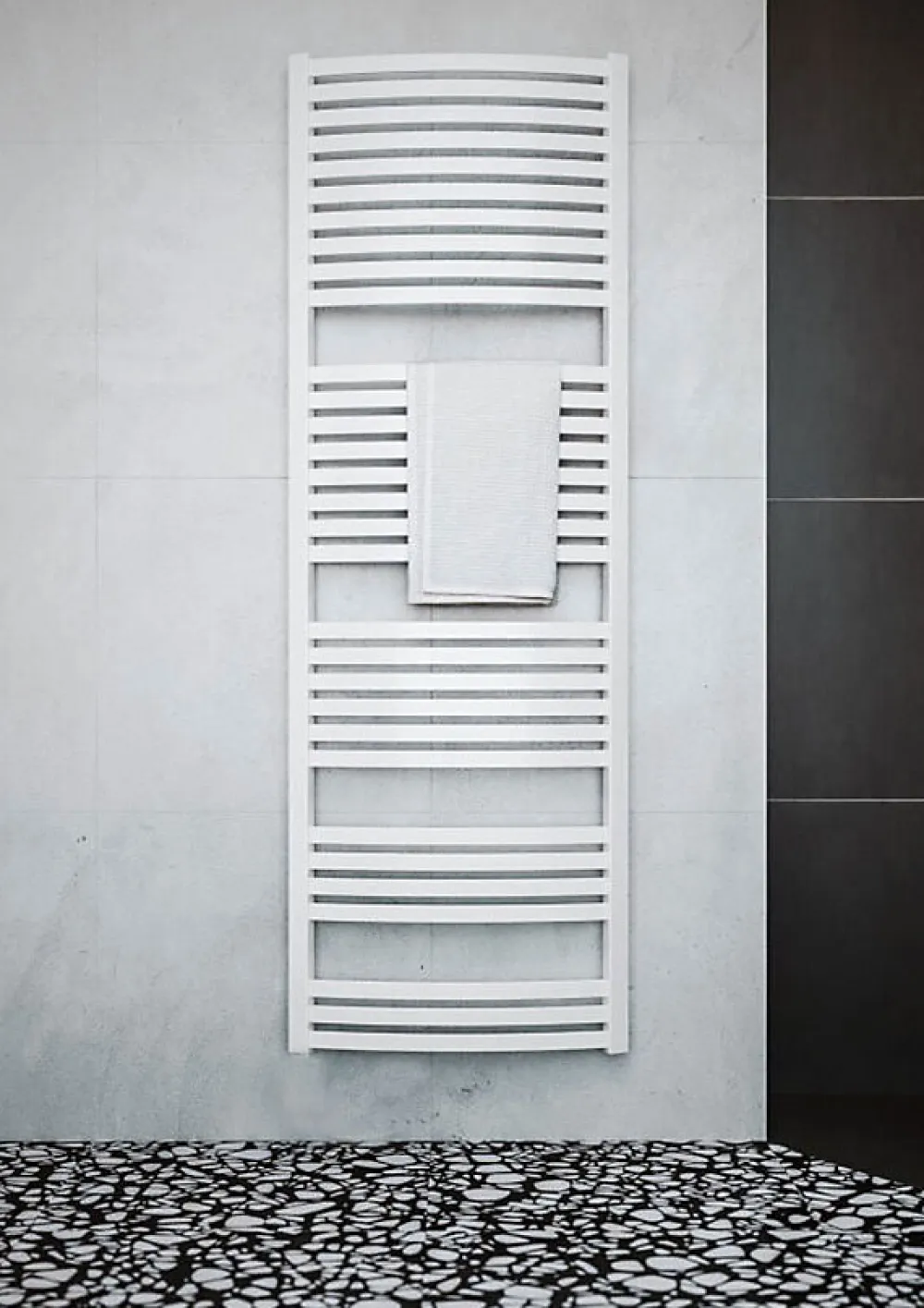 Matisere Sèche-serviette mixte blanc - (HxL) 860x500mm - 400 Watt - 439 Watt - DEX860-500Z1B