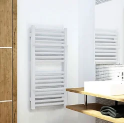 Matisere Sèche-serviette mixte blanc - (HxL) 1140x600mm - 800 Watt - 675 Watt - LIM1140-600Z1B