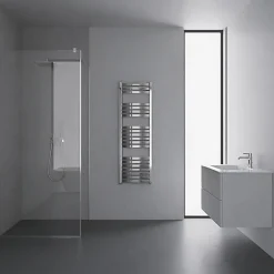 Sèche-Serviettes Mixte|Matisere Sèche-serviette mixte chromé de 1220mm de haut / 600mm de large - 447 Watt - DEX1220/600Z8CRO