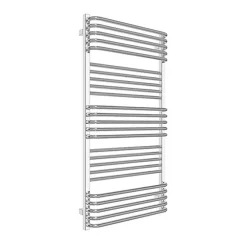 Sèche-Serviettes Mixte|Matisere Sèche-serviette mixte chromé de 1580mm de haut / 600mm de large - 739 Watt - POL1580/600Z1CRO
