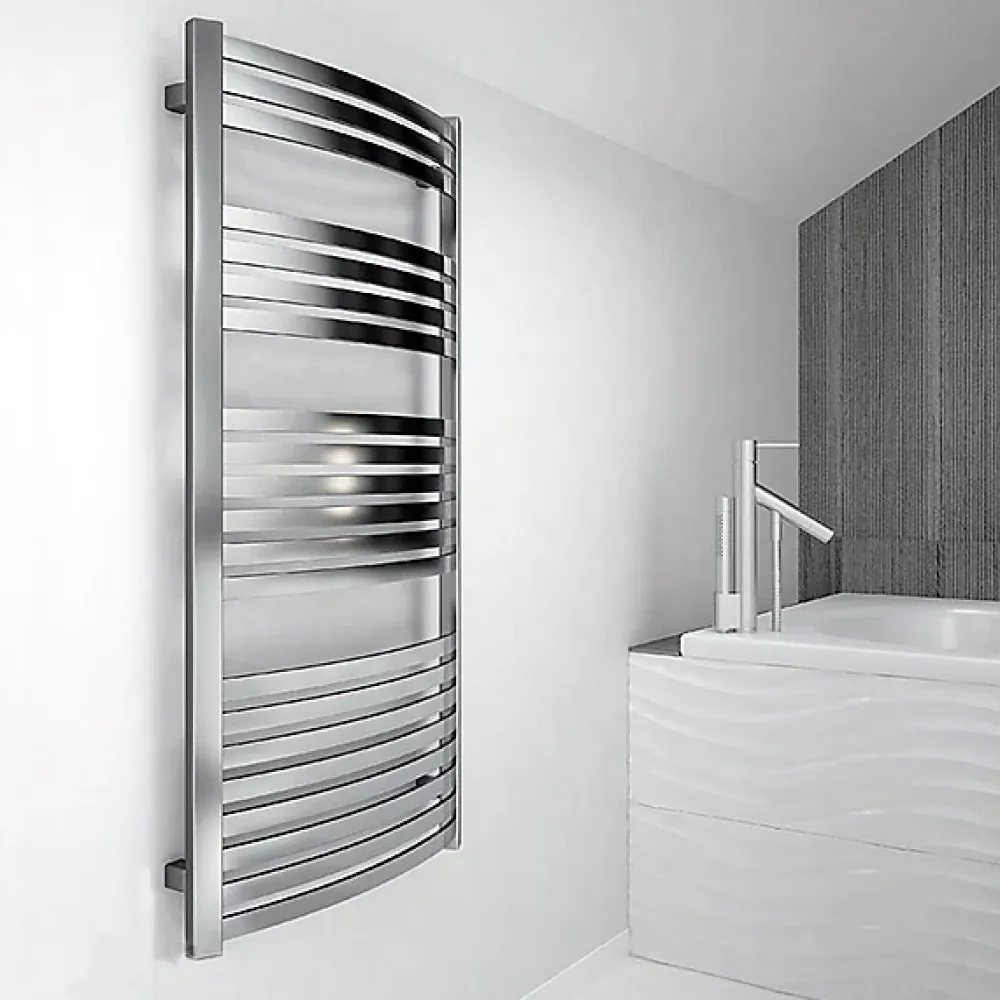 Sèche-Serviettes Mixte|Matisere Sèche-serviette mixte chromé de 1220mm de haut / 400mm de large - 328 Watt - DEX1220/400Z8CRO
