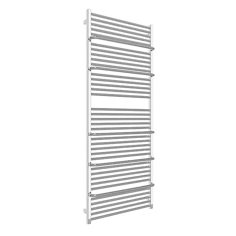Matisere Sèche-serviette mixte chromé de 1140mm de haut / 600mm de large - 473 Watt - LIM1140/600Z1CRO