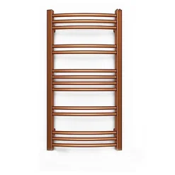 Matisere Sèche-serviette mixte cuivre de 1149mm de haut et 600mm de large - 555 Watt - JAD1149/600V2BCO