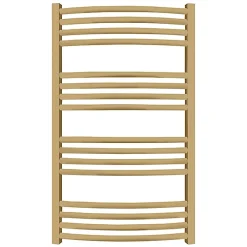 Sèche-Serviettes Mixte|Matisere Sèche-serviette mixte doré de 900mm de haut et 500mm de large - 394 Watt - LEN900/500V2BRA