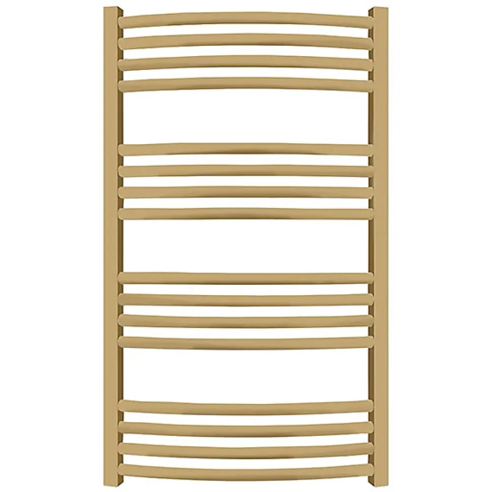 Sèche-Serviettes Mixte|Matisere Sèche-serviette mixte doré de 900mm de haut et 500mm de large - 394 Watt - LEN900/500V2BRA