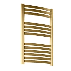 Sèche-Serviettes Mixte|Matisere Sèche-serviette mixte doré de 1760mm de haut et 600mm de large - 971 Watt - DEX1760/600V2BRA