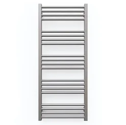 Sèche-Serviettes Mixte|Matisere Sèche-serviette mixte gris de 1380mm de haut et 680mm de large - 757 Watt - FIO1380/680V2RGR
