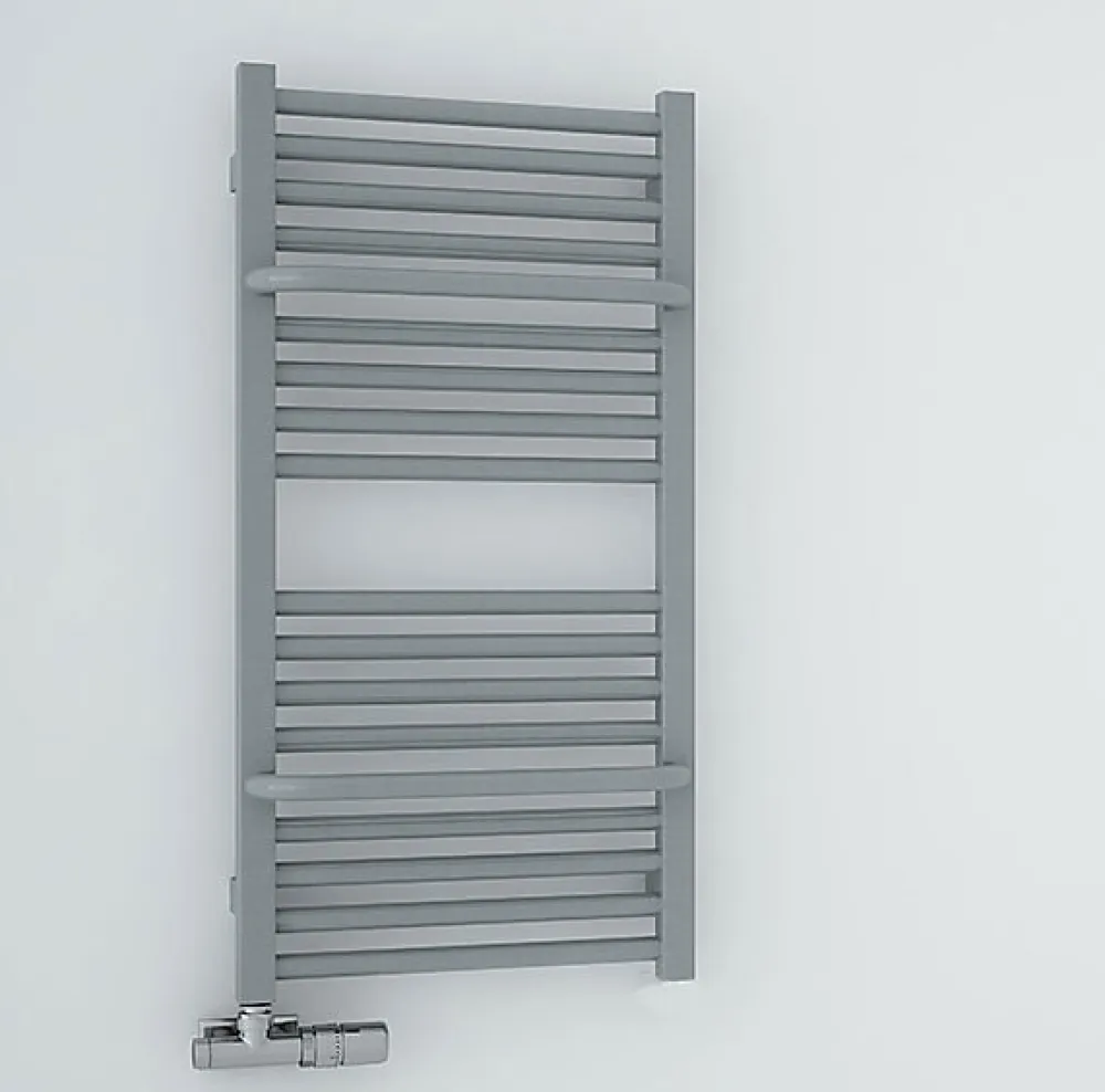 Sèche-Serviettes Mixte|Matisere Sèche-serviette mixte gris de 500mm de haut et 700mm de large - 324 Watt - LIM500/700V27042