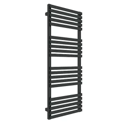 Matisere Sèche-serviette mixte noir - (HxL) 870x450 mm - 400 Watt - 402 Watt - QUA870-450SV2N