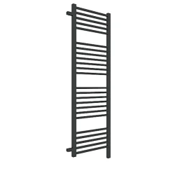 Sèche-Serviettes Mixte|Matisere Sèche-serviette mixte noir de 1910mm de haut et 500mm de large - 702 Watt - BON1910/500DWZ1N