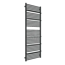 Sèche-Serviettes Mixte|Matisere Sèche-serviette mixte noir de 1700mm de haut et 700mm de large - 1183 Watt - LIM1700/700SOAV2N